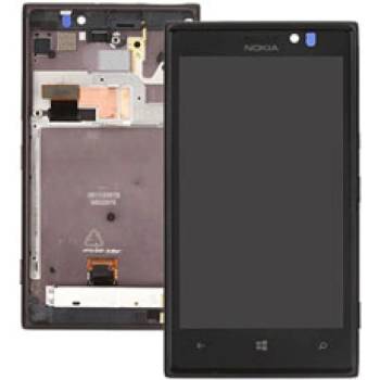 Image 1 of LCD дипслей с тъч скрийн и рамка за Nokia Lumia 925 (D3011013)