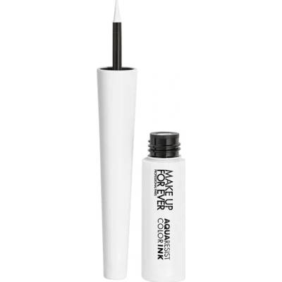 Make Up For Ever Tekuté očné linky Aqua Resist Color Ink Eyeliner 05 Matte Snow 2 ml
