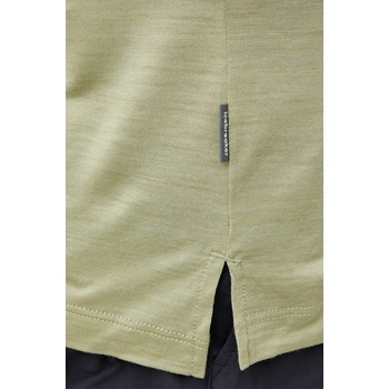 Icebreaker Спортна тениска Icebreaker Merino Blend 125 Sphere в зелено с десен IB0A56ZMA741 (IB0A56ZMA741)