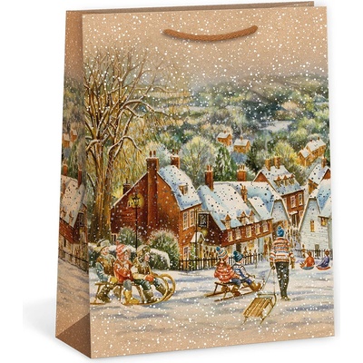 ARGUS Darčeková papierová taška (18.3 x 24.3 cm) - Sánkovačka 08440070