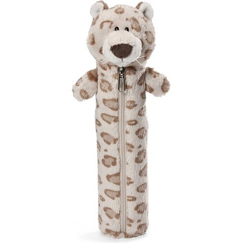 NICI Детски плюшен несесер - снежен леопард - за момче, 25 см (36087)