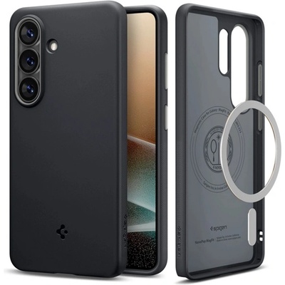 Spigen Samsung S26 Ultra SPIGEN NANO POP силиконов протектор за телефон, MagSafe, ЧЕРЕН ACS11038 (ACS11038)