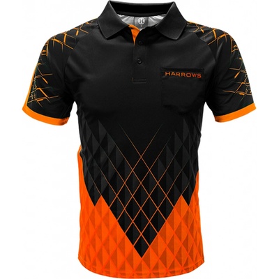 Harrows košile Paragon black & orange