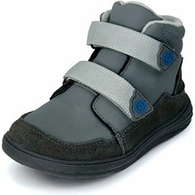 Bugga celoročné barefoot topánky NUVA Dark Grey B00198-09