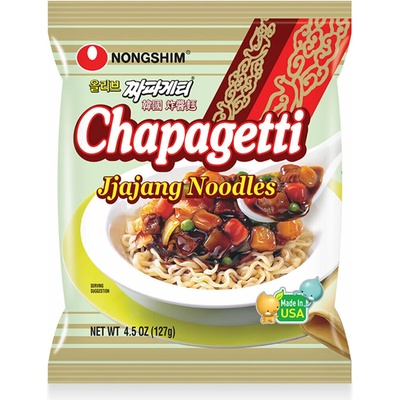 Nongshim Kórejské instantné rezance s omáčkou z čiernej fazule Chapagetti 140 g