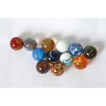 Bartl Kuličky cvrnkací skleněné velké 12 ks