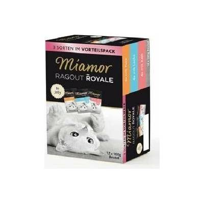 Miamor Ragout Royale krůtí maso losos zvěřina jelly 12 x 100 g