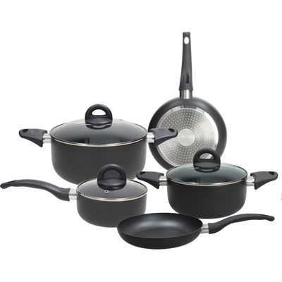 Tognana Комплект съдове за готвене grancucina copper&charcoal, 8 части, сив (v979108ccgra)