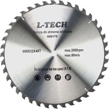 GEKO Pilový kotouč do dřeva, 600x32x40T
