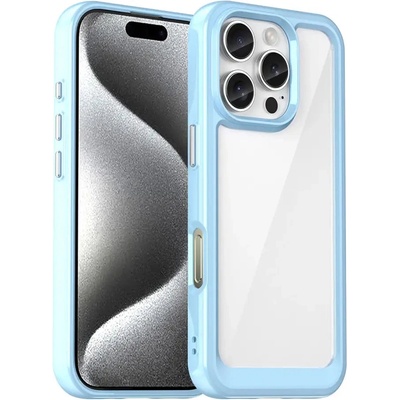 HQWear Кейс Outer Space за iPhone 16 Pro, син (Outer Space Case iPhone 16 Pro blue)