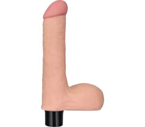 LoveToy REAL SOFTEE Vibrating Dildo 8"