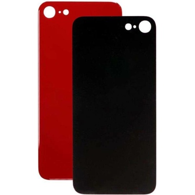 Kryt Apple iPhone SE (2nd Gen 2020) Sklo Zadního Housingu červený