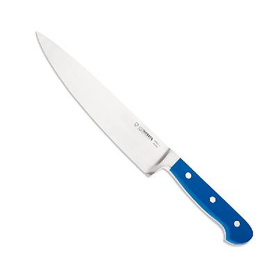 Шефски нож Giesser 8280 20b, широк, 20 см острие, цвят син (FST_GIE.8280.20.b)