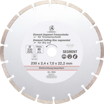 Bgs Kotouč diamantový segmentový 230 mm 3934