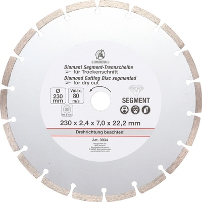 Bgs Kotouč diamantový segmentový 230 mm 3934