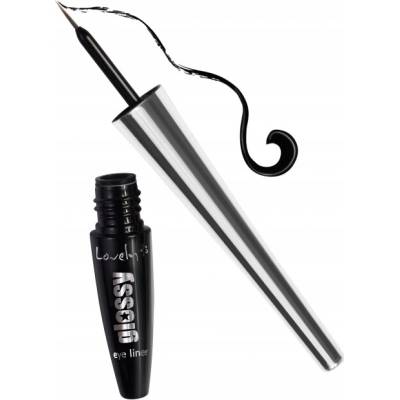 Lovely Tekuté linky na oči metalické black 2 ml