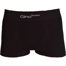 Gino bezešvé boxerky Bamboo Short černé