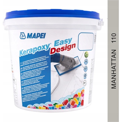 Mapei Kerapoxy Easy Design 3 kg Manhattan – Zboží Mobilmania