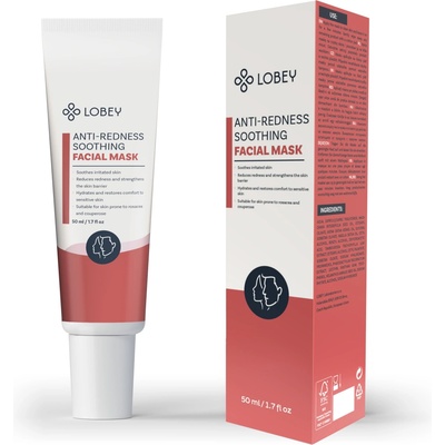 LOBEY® Classic Zklidňující maska na začervenání pleti 50 ml