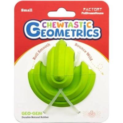 PetDreamHouse guma Chewtastic Geometrics Geo Gem zelená 7,5 cm