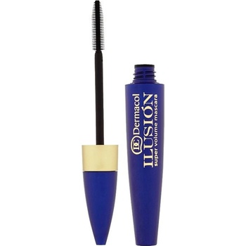 Dermacol Super objemová riasenka Ilusion Super Volume Mascara Black 11 ml