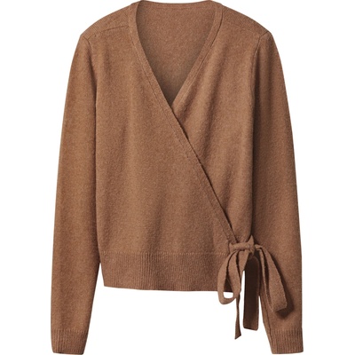 esmara Dámský kardigan s podílem vlny hnědá – Zboží Dáma
