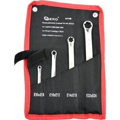 Geko klíče TORX E6-E24 G11149