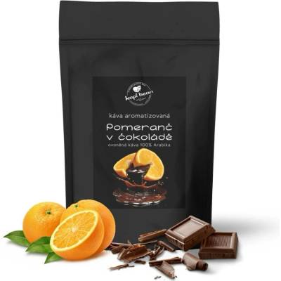 kopi bean Pomeranč v čokoládě Mletá hrubě 100 g