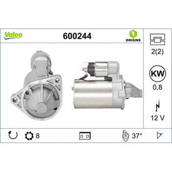 Startér VALEO 600244