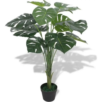 Nabytek XL Umělá rostlina monstera s květináčem 70 cm zelená