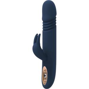 DreamToys Goddess Zephyros - вибратор с тласкаща функция и клиторен накрайник