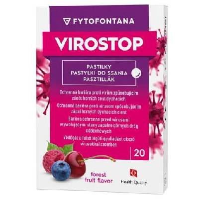 Virostop pastilky s příchutí lesního ovoce 20 pastilek