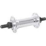 QUANDO KT-A16F, 36H, ALLOY, CP. CAP NUT, 3/8*100*140mm, with safety washers, "VELOTEC" LOGO, NATURAL (FH0141)