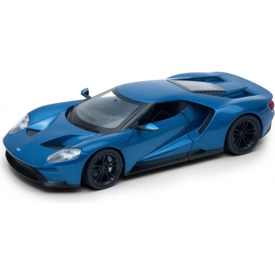 Welly Ford GT 2017 modrá 1:24