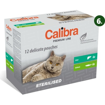 Calibra Premium Steril. 6 x 12 x 100 g