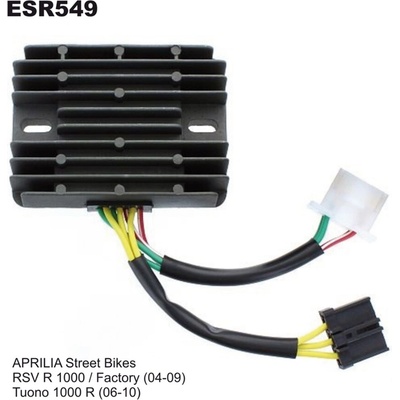 ELECTROSPORT regulátor napětí APRILIA 1000/ TUONO 06-10, RSV 1000 04-09