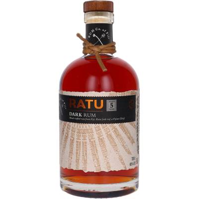 Ratu 5y Premium Fiji Dark Rum 40% 0,7 l (karton)