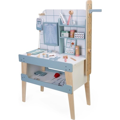 Ourbaby 2Kids Toys Dřevěná nemocnice
