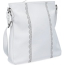 Carmelo kabelka crossbody 4178 B bílá