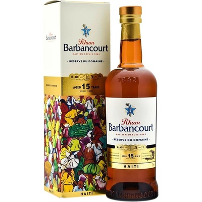 Barbancourt 15y 43 % 0,75 l (holá láhev)