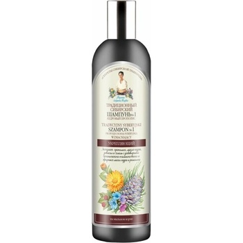 Babička Agafia Šampón na vlasy č. 1 Spevňujúci Cédrový propolis 550 ml