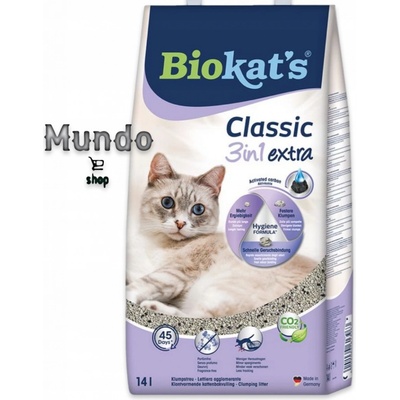 Biokat’s Micro Fresh Podstielka pre mačky 14 L