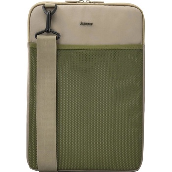 Hama To Go, obal na notebook/tablet, uhlopriečka do 31 cm 12,1, popruh na rameno, béžový/zelený 222070