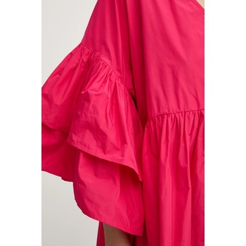 MMC STUDIO Рокля mmc studio в розово къса с уголемена кройка cleo (cleo)