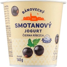 Milsy Bánovecký smotanový jogurt čierna ríbezľa 145 g