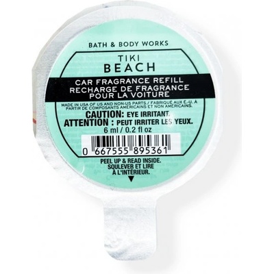 Bath & Body Works TIKI BEACH náhradná náplň 6 ml