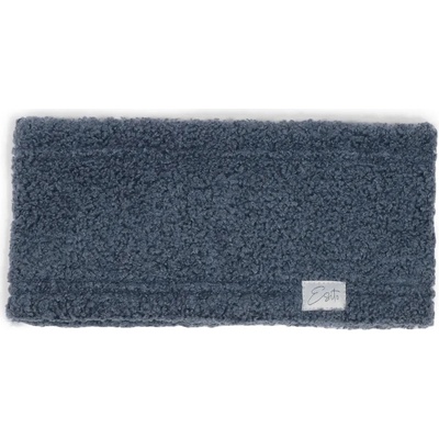 ESITO Čelenka zimná Teddy fleece double Denim blue