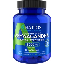 Natios Ashwagandha Extract 5000 mg Extra Strength 90 vegánskych kapsúl