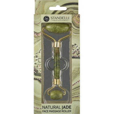 Standelli Professional Jade roller Masážní váleček na obličej oboustranný