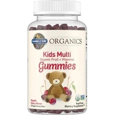 Garden of Life Organics Multi Gummies Cherry 120 vegan gummy